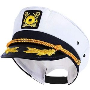 Adjustable Kangaroo's Yacht Captain Hat, Cotton